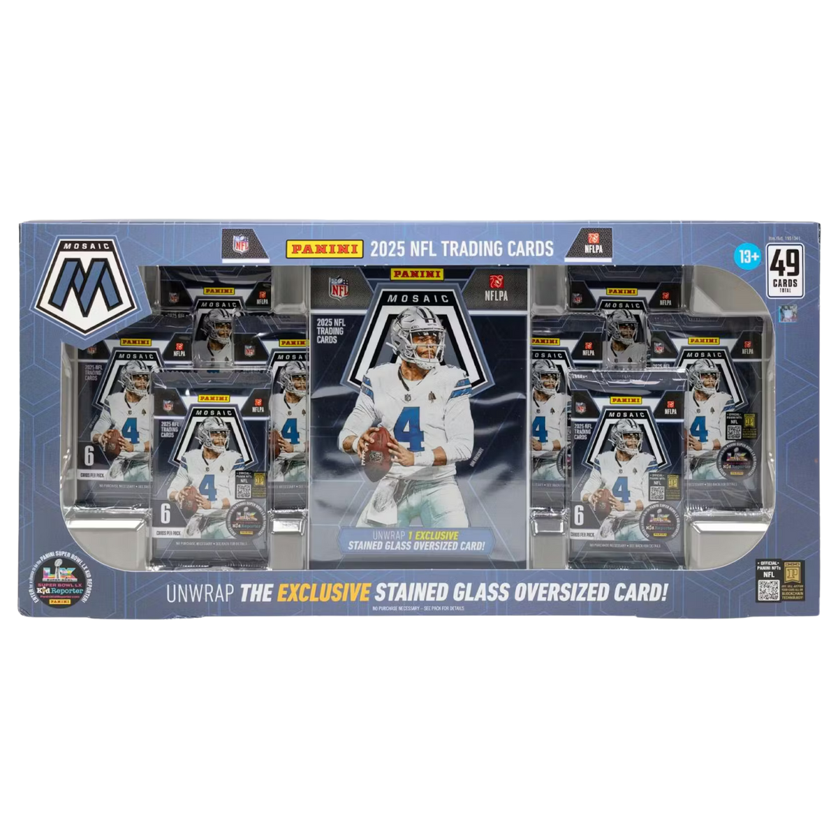 2025 Panini Mosaic Football Bundle Box