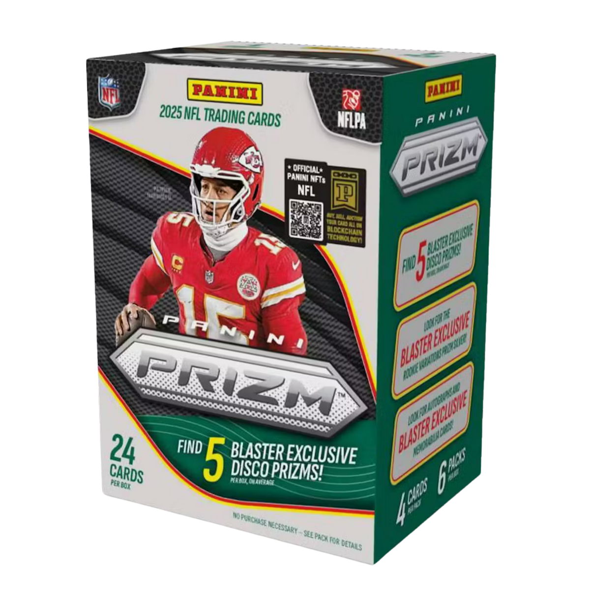 2025 Panini Prizm Football Blaster (Disco Prizms)