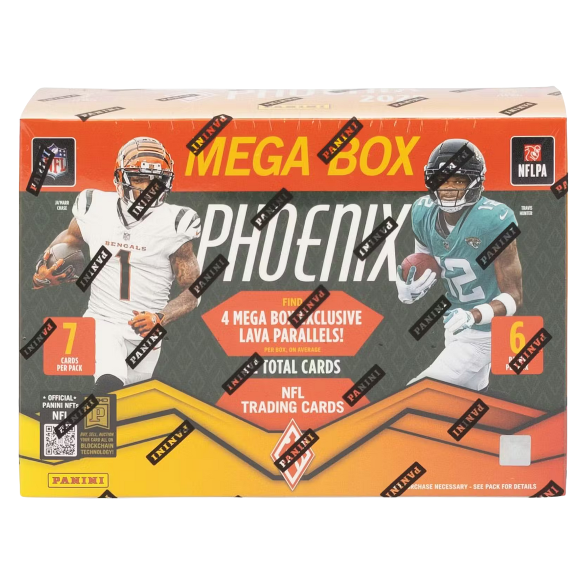 2025 Panini Phoenix Football Mega Box (Lava Parallels)